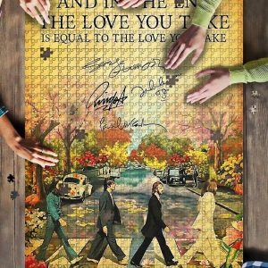 The Beatles Jigsaw Puzzle Set