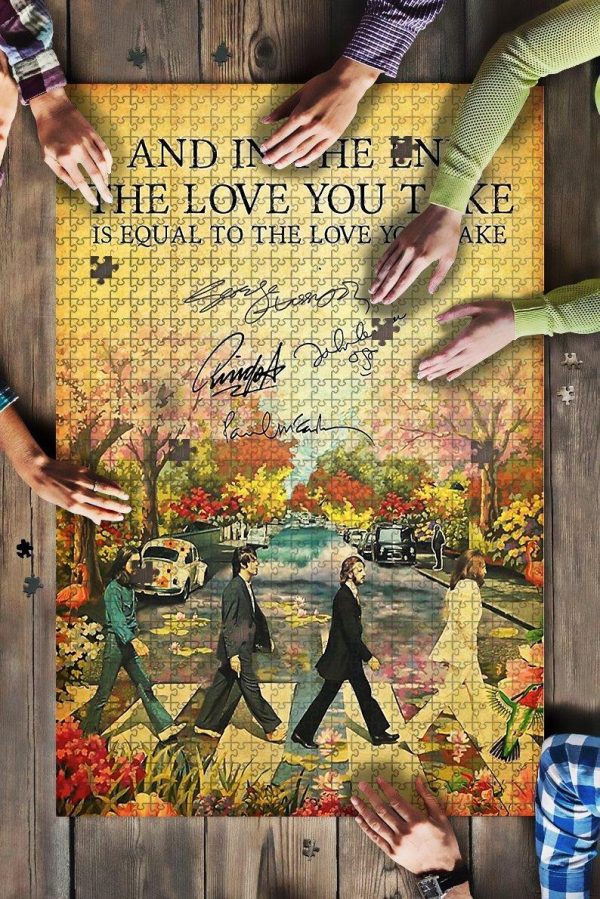 The Beatles Jigsaw Puzzle Set