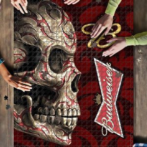 The Budweiser Jigsaw Puzzle Set