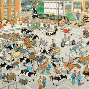 The Cattle Market Jigsaw Puzzle Set
