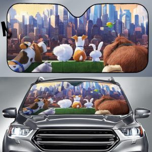 The Cecret Life Of Petss Car Auto Sun Shade