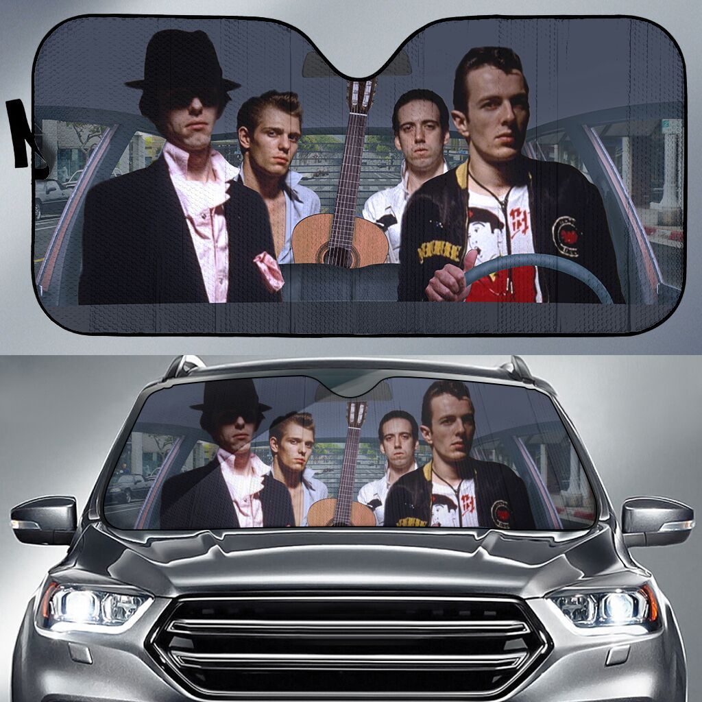 The Clash Car Auto Sun Shade The Clash Car Auto Sun Shade
