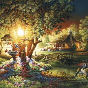 The Colours Of Spring Jigsaw Puzzle Set