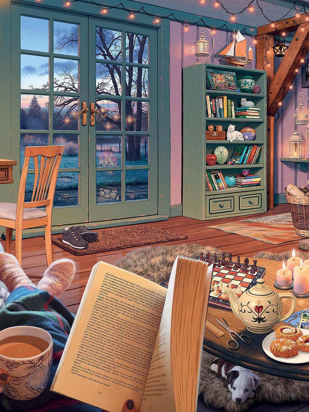 The Cosy Shed Jigsaw Puzzle Set The Cosy Shed Jigsaw Puzzle Set