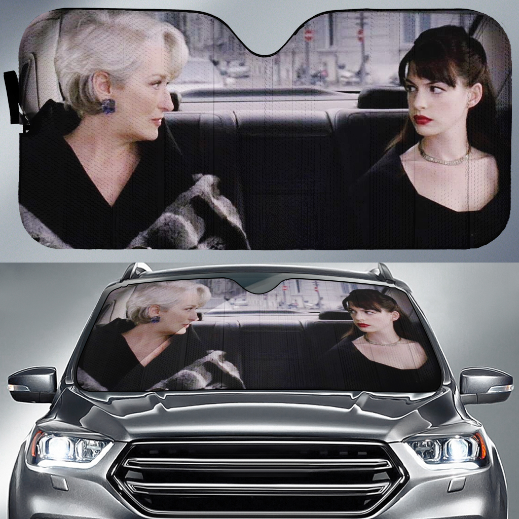 The Devil Wears Prada Car Auto Sun Shade The Devil Wears Prada Car Auto Sun Shade