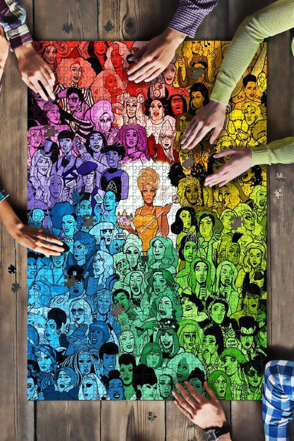 The Drag Race Family ? Jigsaw Puzzle Set The Drag Race Family ? Jigsaw Puzzle Set