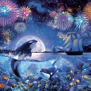 The Dramatic Night Jigsaw Puzzle Set