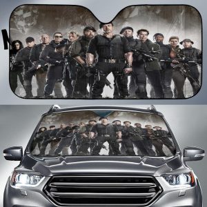 The Expendables Car Auto Sun Shade