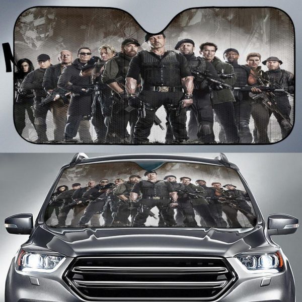 The Expendables Car Auto Sun Shade