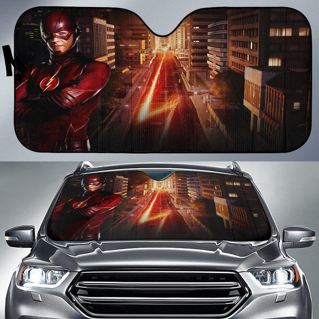 The Flash S Car Auto Sun Shade The Flash S Car Auto Sun Shade