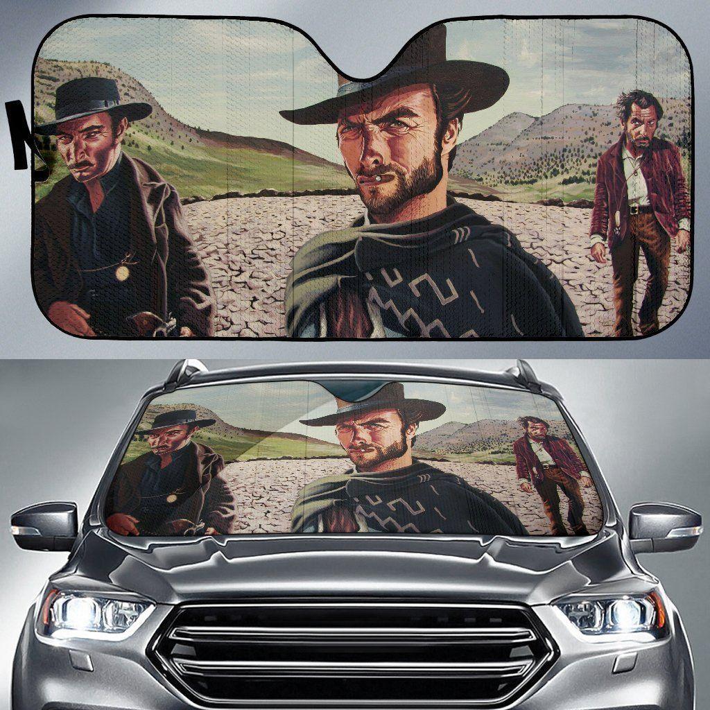 The Good The Bad The Ugly Car Auto Sun Shade The Good The Bad The Ugly Car Auto Sun Shade
