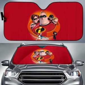 The Incredibles Family Car Auto Sun Shade
