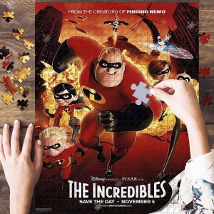 The Incredibles Jigsaw Puzzle Set