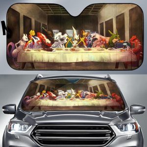 The Last Pokemon Suppers Car Auto Sun Shade