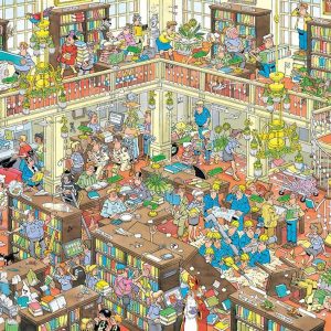 The Library Jigsaw Puzzle Set