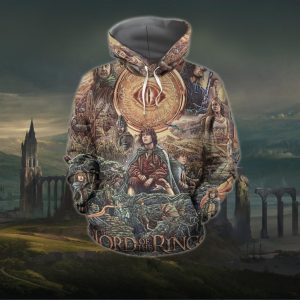 The Lord Of The Rings 3D Printed Hoodie/Zipper Hoodie