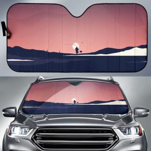 The Mandalorians Movie Car Auto Sun Shade