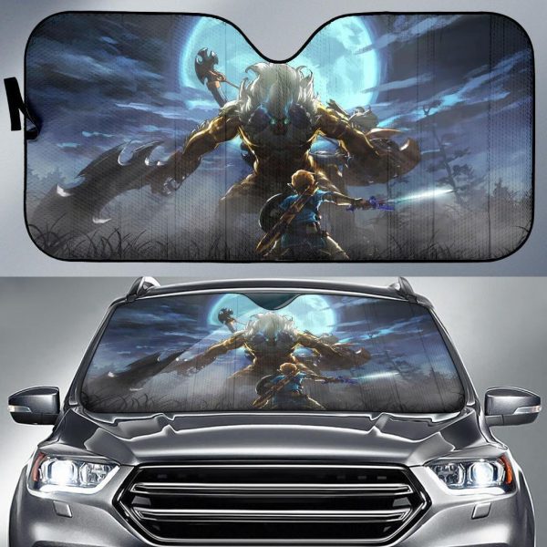The Master Trial Legend Of Zelda Car Auto Sun Shade