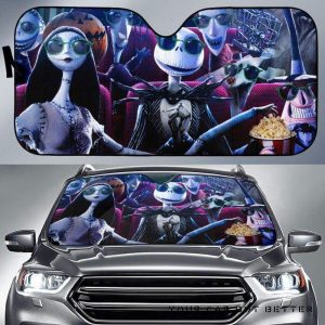 The Nightmare Before Christmas Car Auto Sun Shade