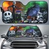 The Nightmare Before Christmas Jack Skellington Car Auto Sun Shade