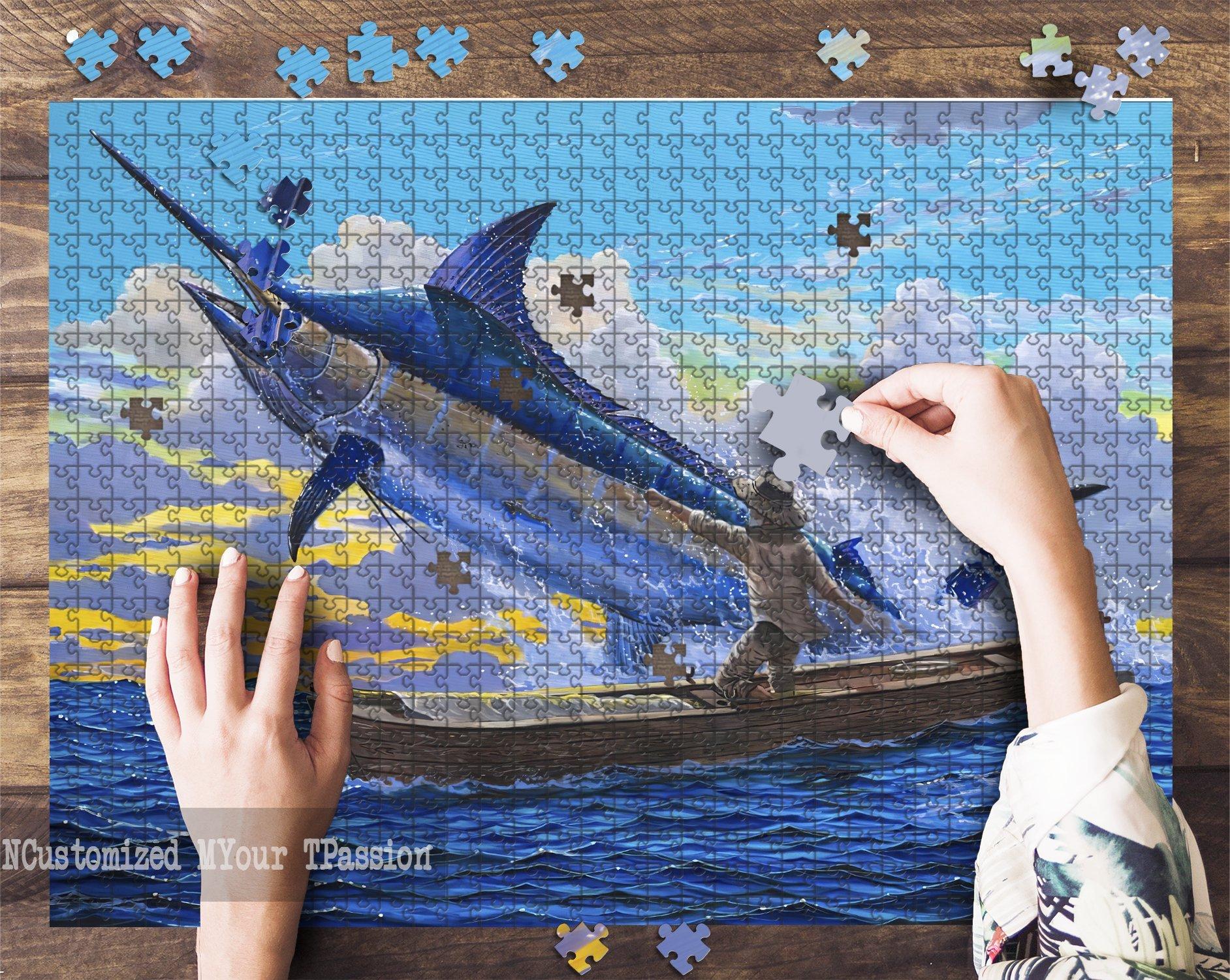 The Old Man And The Sea Jigsaw Puzzle Set The Old Man And The Sea Jigsaw Puzzle Set
