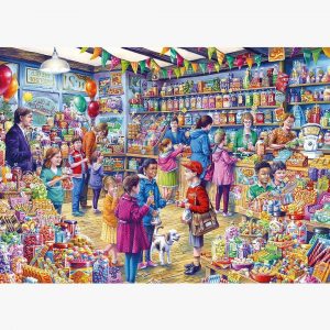 The Old Sweet Shop Jigsaw Puzzle Set