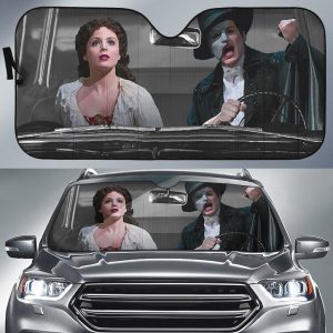 The Phantom Of The Opera Musical Car Auto Sun Shade