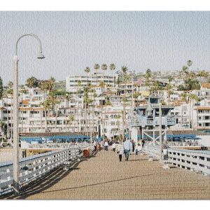 The Pier In San Clemente Jigsaw Puzzle Set