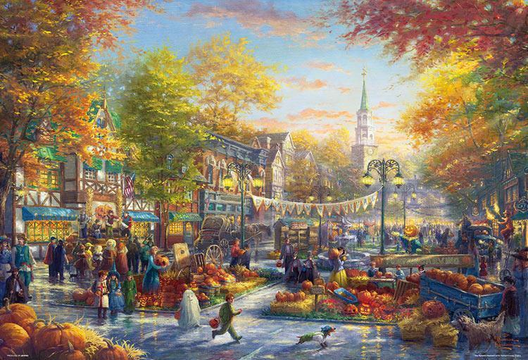 The Pumpkin Festival Jigsaw Puzzle Set The Pumpkin Festival Jigsaw Puzzle Set