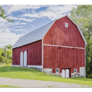 The Red Barn Jigsaw Puzzle Set