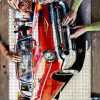 The Red Car Jigsaw Puzzle Set