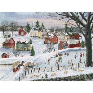 The Red Sleigh Jigsaw Puzzle Set