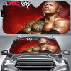 The Rock Wwe 1 Car Auto Sun Shade