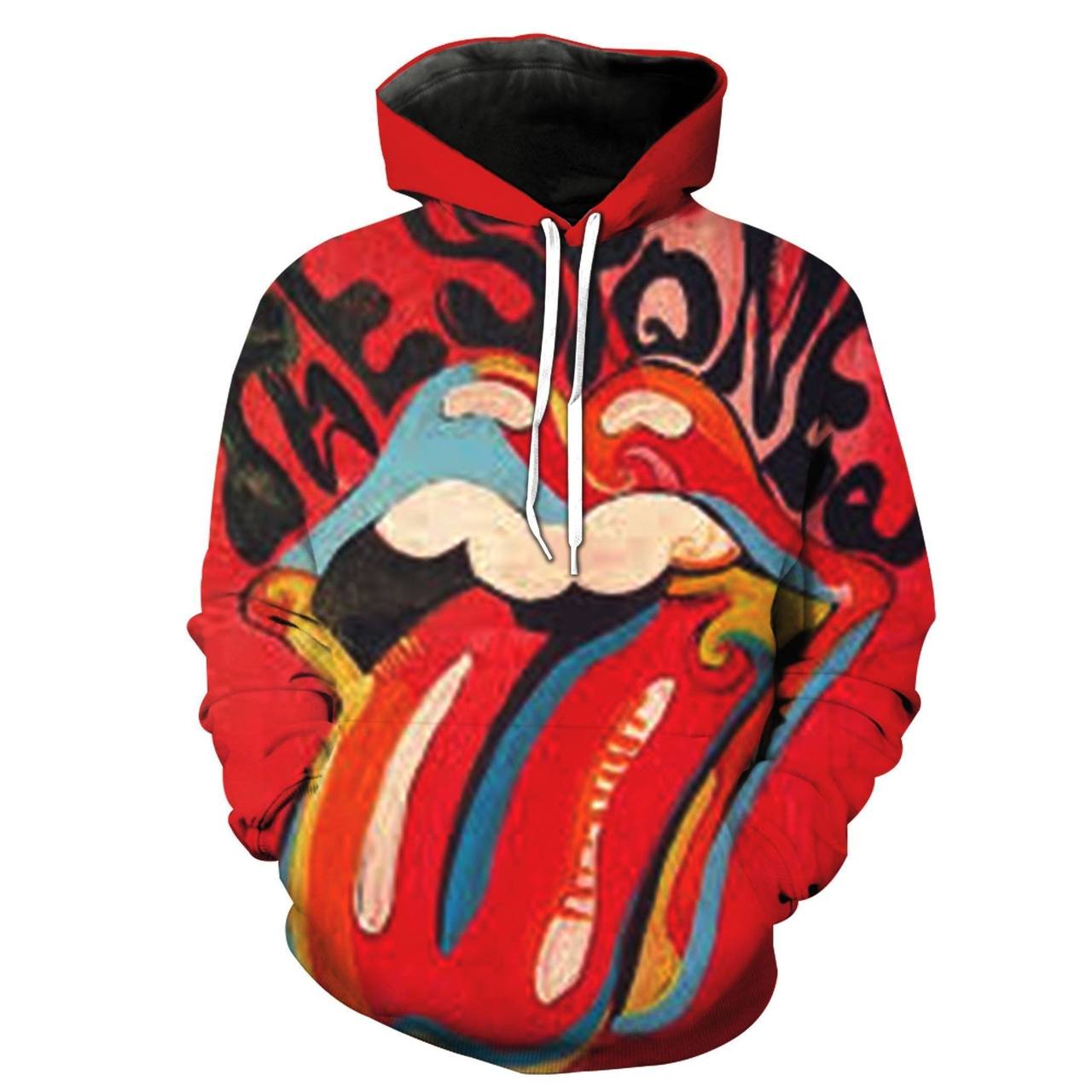 The Rolling Stones 3D Printed Hoodie/Zipper Hoodie The Rolling Stones 3D Printed Hoodie/Zipper Hoodie