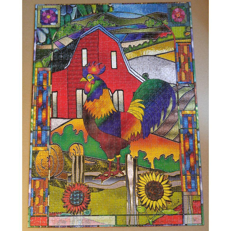 The Rooster Jigsaw Puzzle Set The Rooster Jigsaw Puzzle Set