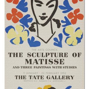 The Sculpture Of Matisse Poster Jigsaw Puzzle Set