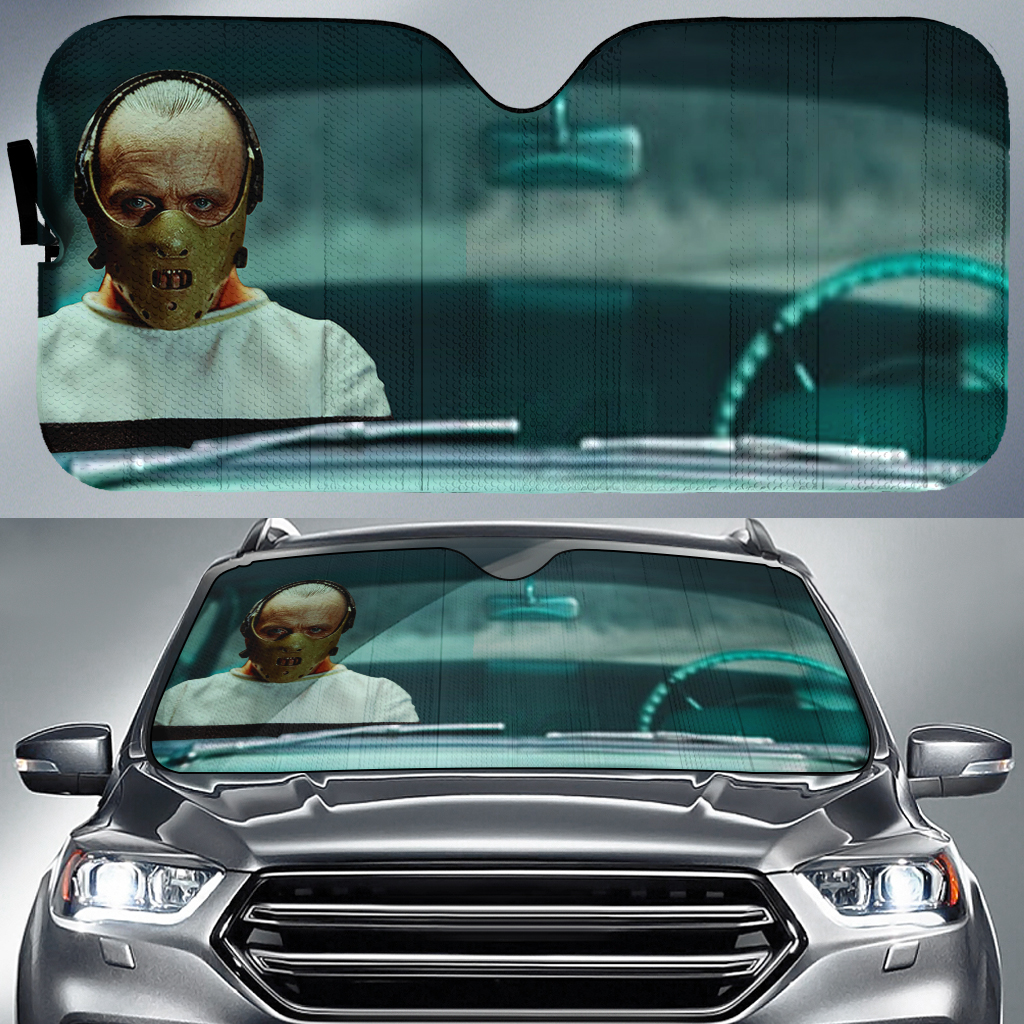 The Silence Of The Lambs Car Auto Sun Shade The Silence Of The Lambs Car Auto Sun Shade
