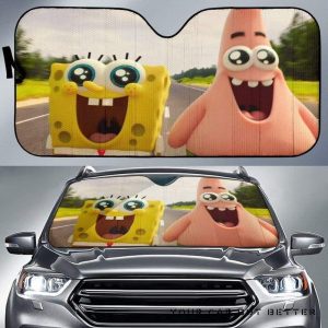 The Spongebob Movie Car Auto Sun Shade