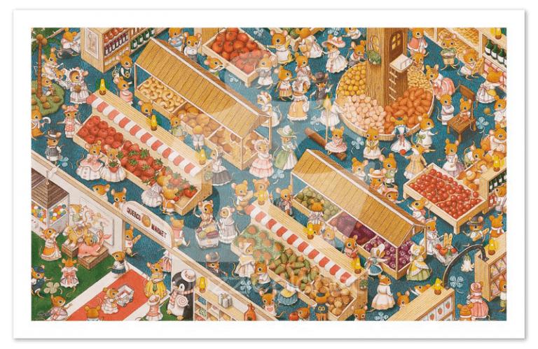 The Supermarket Jigsaw Puzzle Set The Supermarket Jigsaw Puzzle Set