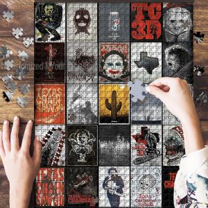 The Texas Chain Saw Massacre Jigsaw Puzzle Set