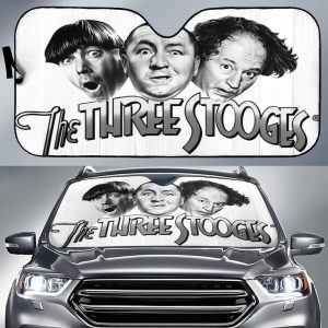 The Three Stooges Car Auto Sun Shade
