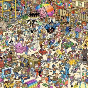 The Toy Shop Jigsaw Puzzle Set
