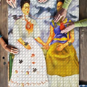 The Two Fridas Jigsaw Puzzle Set