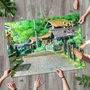 The Village Jigsaw Puzzle Set