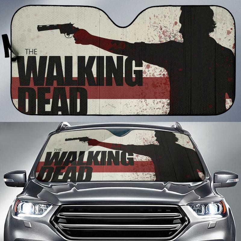 The Walking Dead 1 Car Auto Sun Shade The Walking Dead 1 Car Auto Sun Shade