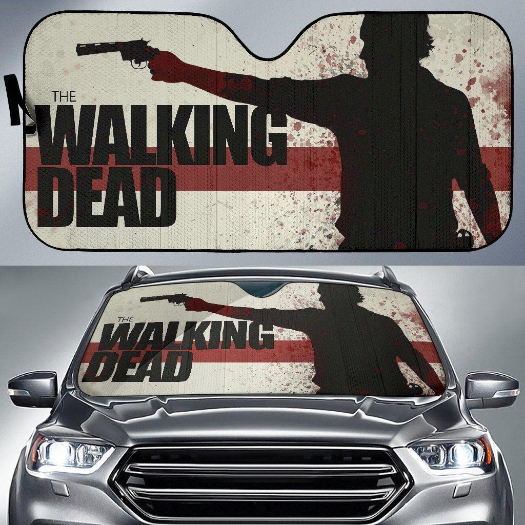The Walking Dead Shoot Car Auto Sun Shade The Walking Dead Shoot Car Auto Sun Shade