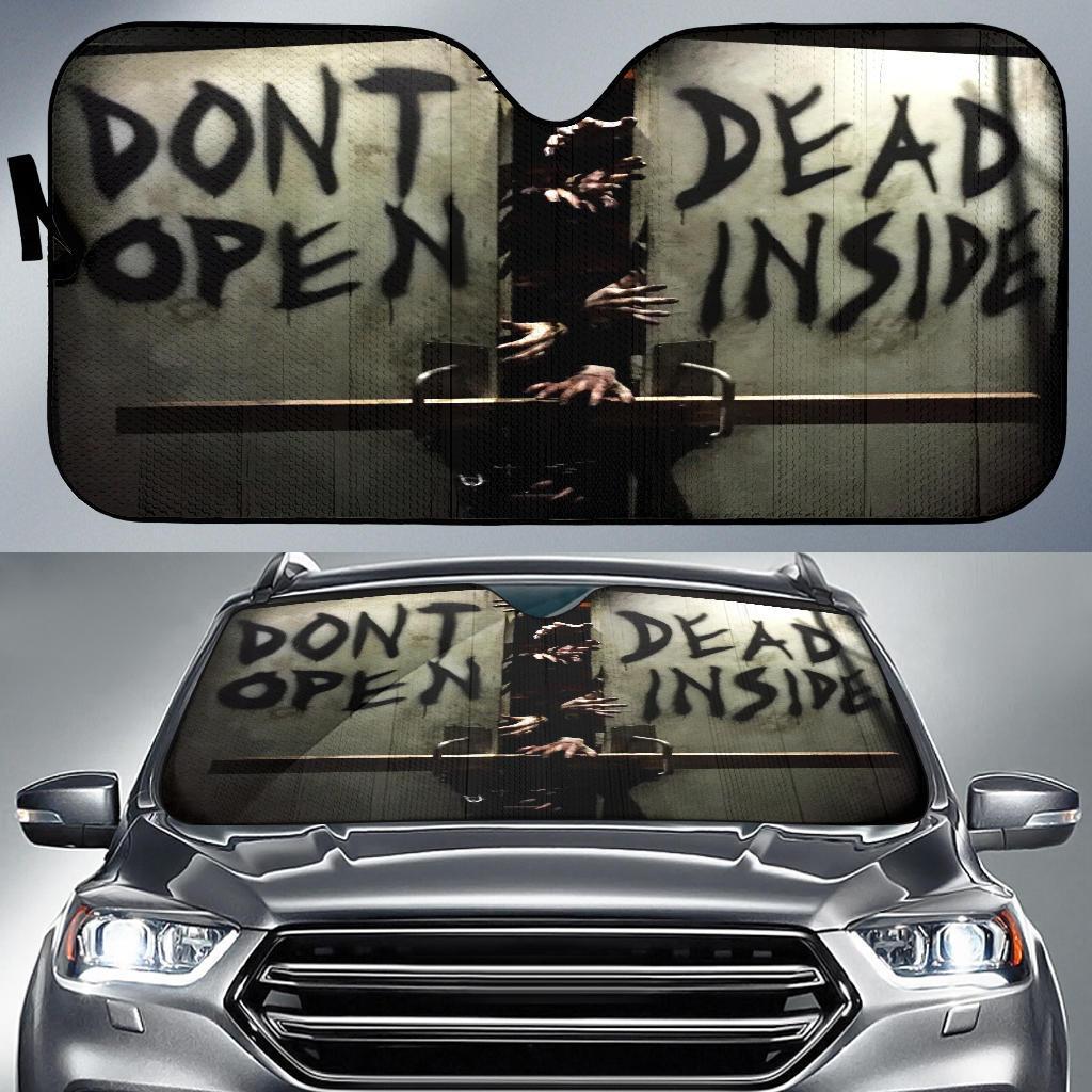 The Walking Deads Car Auto Sun Shade The Walking Deads Car Auto Sun Shade