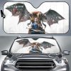 The Witcher 3: Wild Hunt Geralt Floor Mats Gaming 3D Car Auto Sun Shade