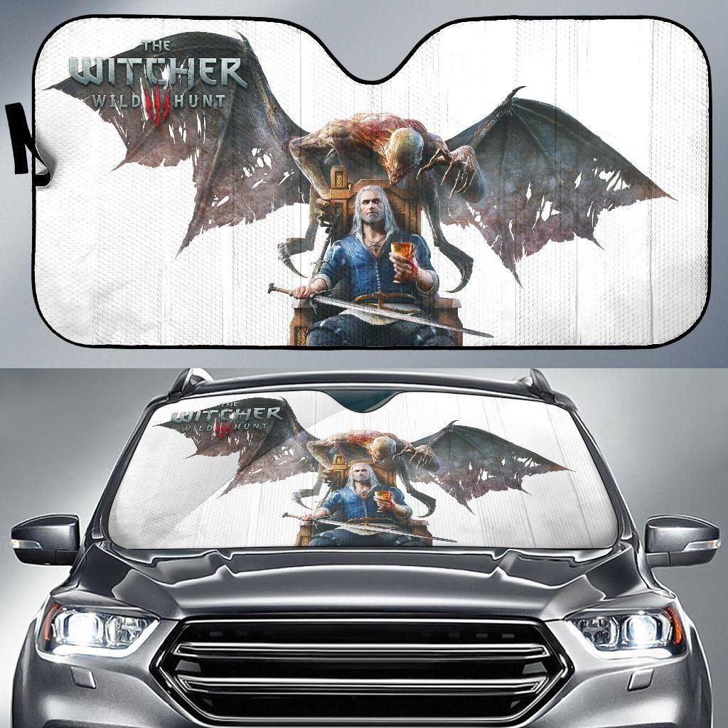 The Witcher 3: Wild Hunt Geralt Floor Mats Gaming 3D Car Auto Sun Shade The Witcher 3: Wild Hunt Geralt Floor Mats Gaming 3D Car Auto Sun Shade