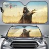 The Witcher 3: Wild Hunt Geralt Games Car Auto Sun Shade